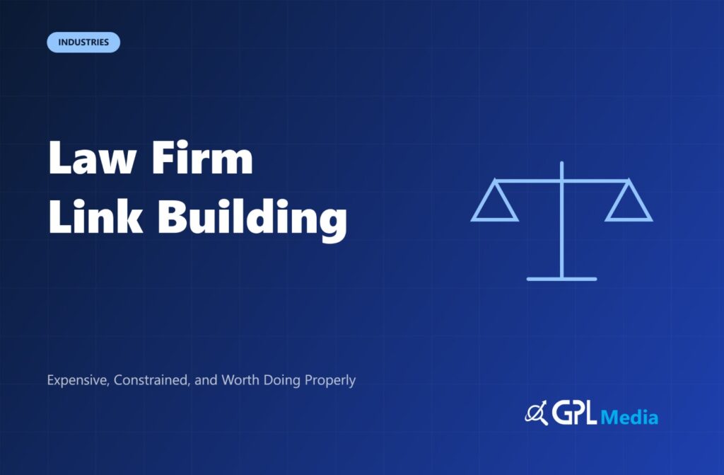 Law firm link building in 2026