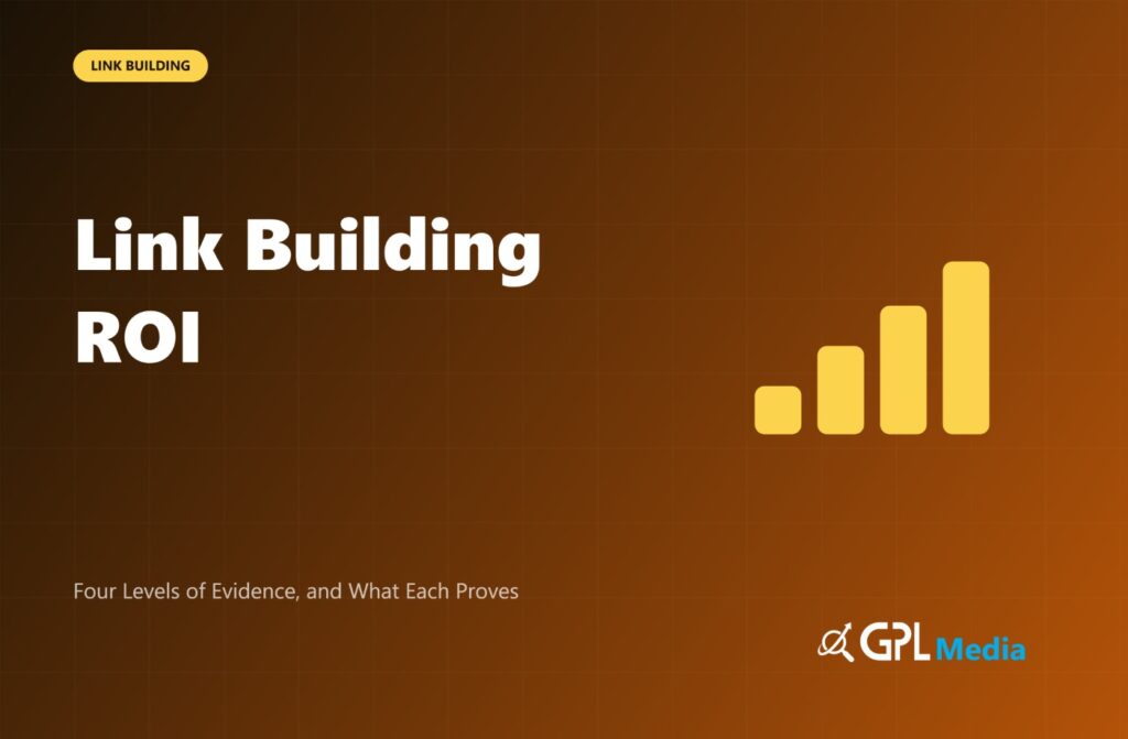 Link building ROI - four levels of measurement